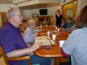 Bingo with Western Technical College students 2-8-17